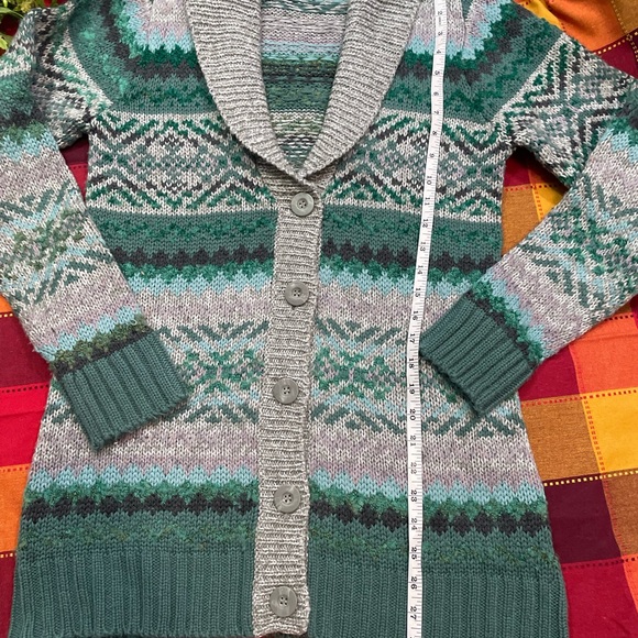 Maurices Green button down sweater - Picture 4 of 13